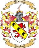 Gibbings Family Crest from England