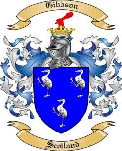 Gibbson Family Crest from Scotland