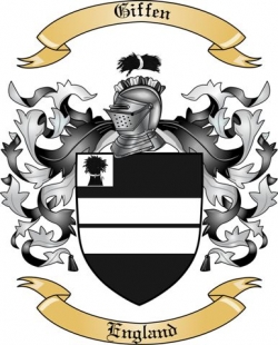 Giffen Family Crest from England
