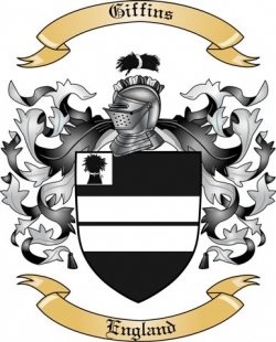 Giffins Family Crest from England