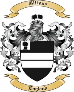 Giffons Family Crest from England