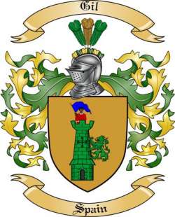 Gil Family Crest from Spain