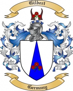 Gilbert Family Crest from Germany