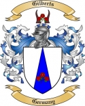 Gilberts Family Crest from Germany