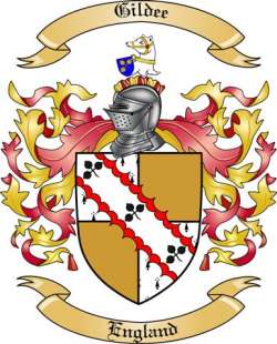 Gildee Family Crest from England