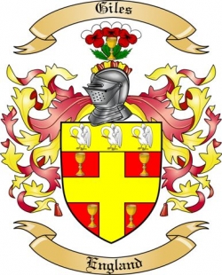 Giles Family Crest from England