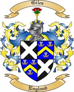 Giles Family Crest from England2