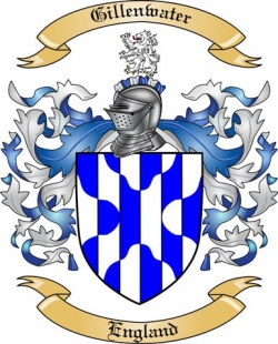 Gillenwater Family Crest from England