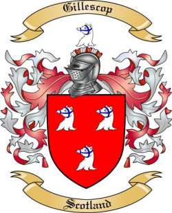 Gillescop Family Crest from Scotland