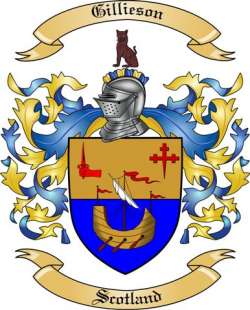 Gillieson Family Crest from Scotland