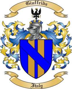 Giuffrida Family Crest from Italy