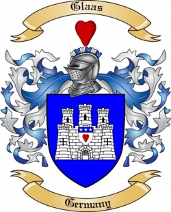 Glaas Family Crest from Germany