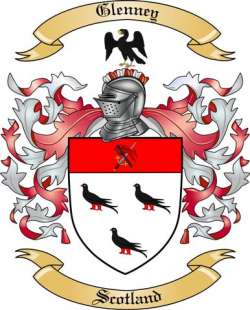 Glenney Family Crest from Scotland