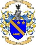 Gllenga Family Crest from Italy