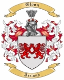 Gloon Family Crest from Ireland