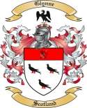 Glynne Family Crest from Scotland