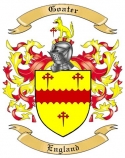 Goater Family Crest from England
