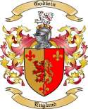 Godwin Family Crest from England