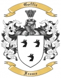 Goffic Family Crest from France