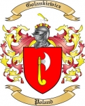 Golankiewicz Family Crest from Poland