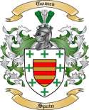 Gomes Family Crest from Spain