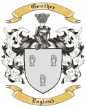 Gonther Family Crest from England