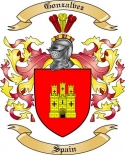 Gonzalvez Family Crest from Spain