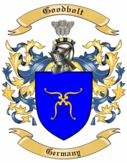Goodbolt Family Crest from Germany