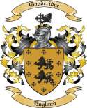 Gooderidge Family Crest from England