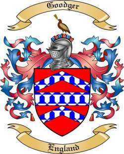 Goodger Family Crest from England