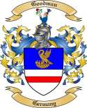 Goodman Family Crest from Germany