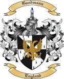 Goodmann Family Crest from England