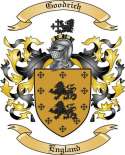 Goodrich Family Crest from England