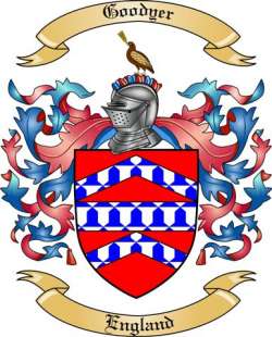 Goodyer Family Crest from England