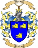 Gordon Family Crest from Scotland