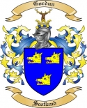 Gordun Family Crest from Scotland
