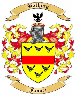 Gothiay Family Crest from France