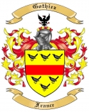 Gothiez Family Crest from France