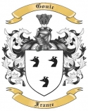 Gouic Family Crest from France
