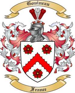 Gouineau Family Crest from France2