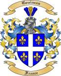 Gouineau Family Crest from France