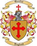 Goullet Family Crest from England