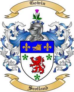 Gowin Family Crest from Scotland