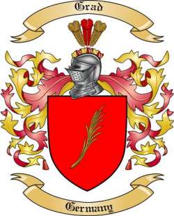 Grad Family Crest from Germany