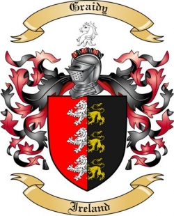 Graidy Family Crest from Ireland
