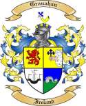 Granahan Family Crest from Ireland