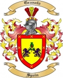 Granata Family Crest from Spain