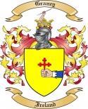 Graney Family Crest from Ireland