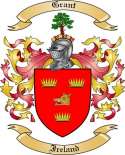 Grant Family Crest from Ireland
