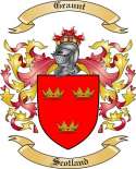 Graunt Family Crest from Scotland